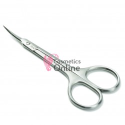 Forfecuta Amy Group pentru cuticule AMG09 Argintie mata cu varf curb